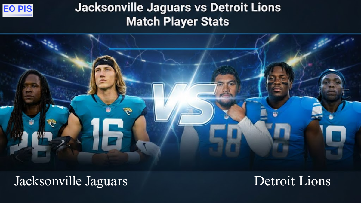 Jacksonville Jaguars vs Detroit Lions Match Player Stats