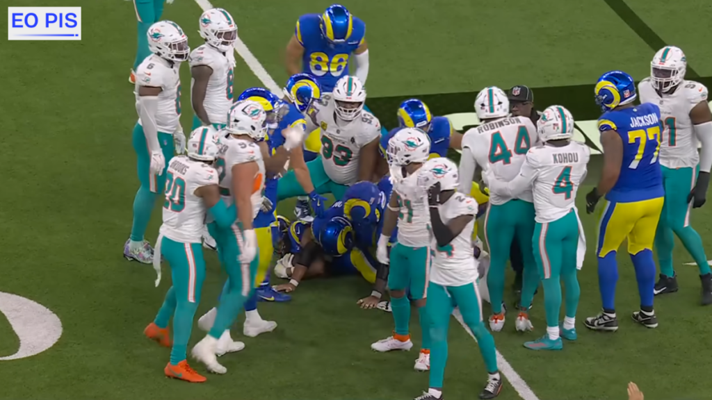 miami dolphins vs los angeles rams match player stats