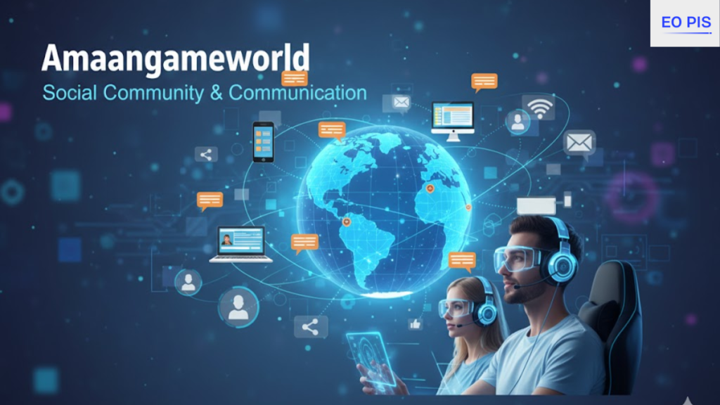 Social Community and Communication in Amaangameworld Amaangameworld