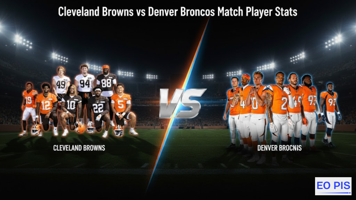 Cleveland Browns vs Denver Broncos Match Player Stats