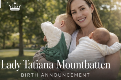 Lady Tatiana Mountbatten Birth Announcement