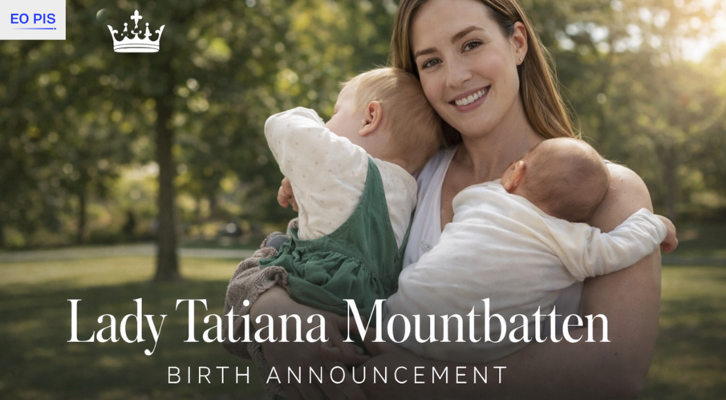 Lady Tatiana Mountbatten Birth Announcement