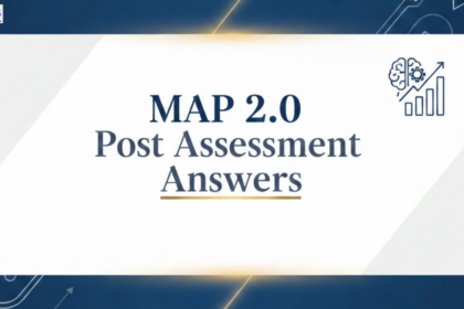 MAP 2.0 Post Assessment Answers
