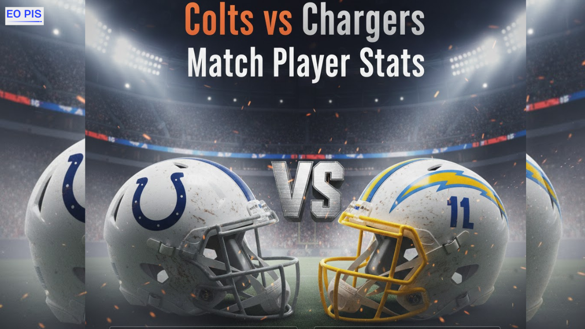 Colts vs Chargers Match Player Stats