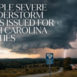 Multiple Severe Thunderstorm Alerts Issued for South Carolina Counties