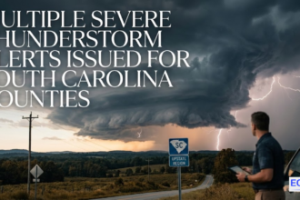 Multiple Severe Thunderstorm Alerts Issued for South Carolina Counties