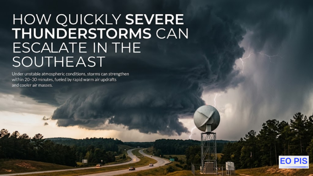 Multiple Severe Thunderstorm Alerts Issued for South Carolina Counties