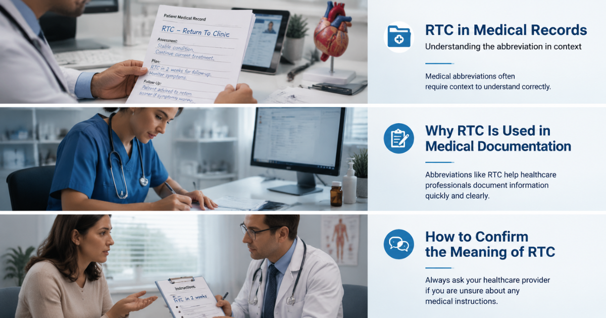 RTC Medical Abbreviation