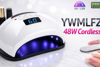 Cordless UV LED nail lamp
