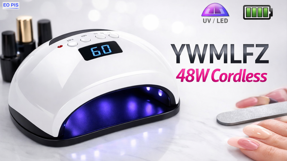Cordless UV LED nail lamp