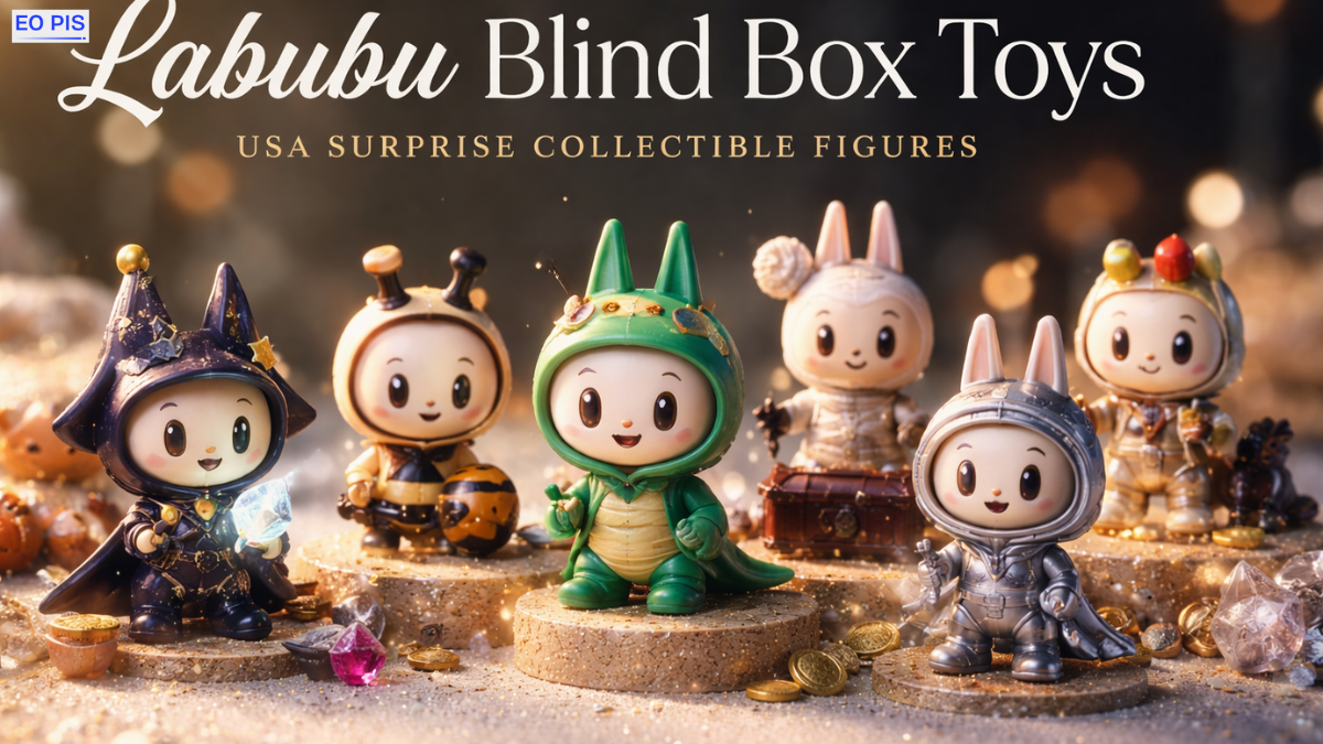 Labubu Blind Box Toys USA Surprise Collectible Figures