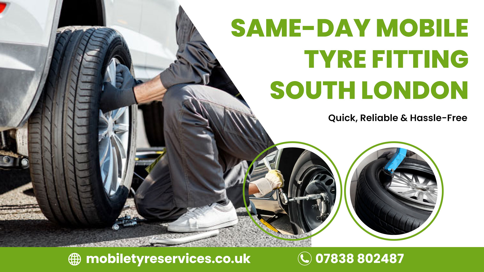 Same-Day Mobile Tyre Fitting South London | Quick, Reliable & Hassle-Free.