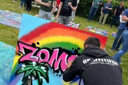 Graffitifunworld the biggest graffiti workshop company in the world with education, artists and legal graffiti walls