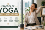 Práctica de Yoga Estilismo Laboral