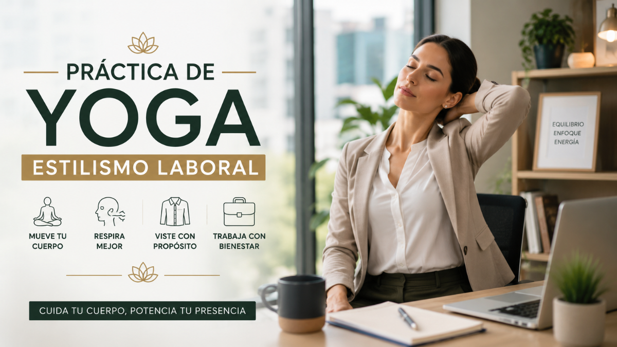 Práctica de Yoga Estilismo Laboral