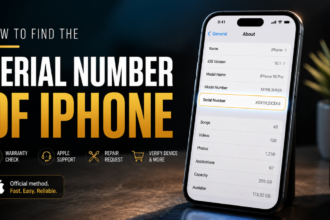 How to Find the Serial Number of iPhone