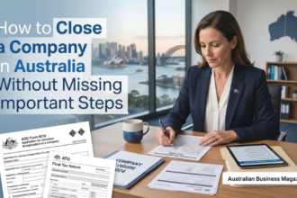 Company in Australia Without