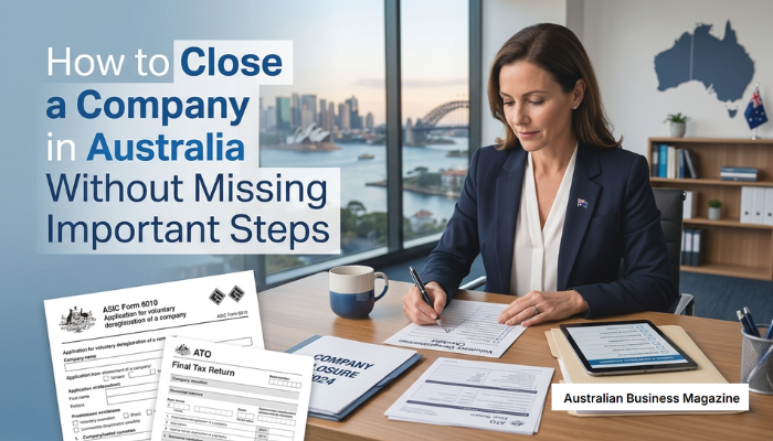 Company in Australia Without